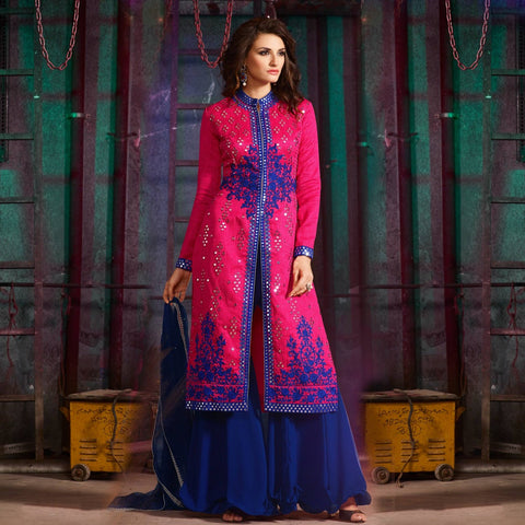 Nianee salwar suit purple | Pink suits women, Combination dresses, Purple  color combinations